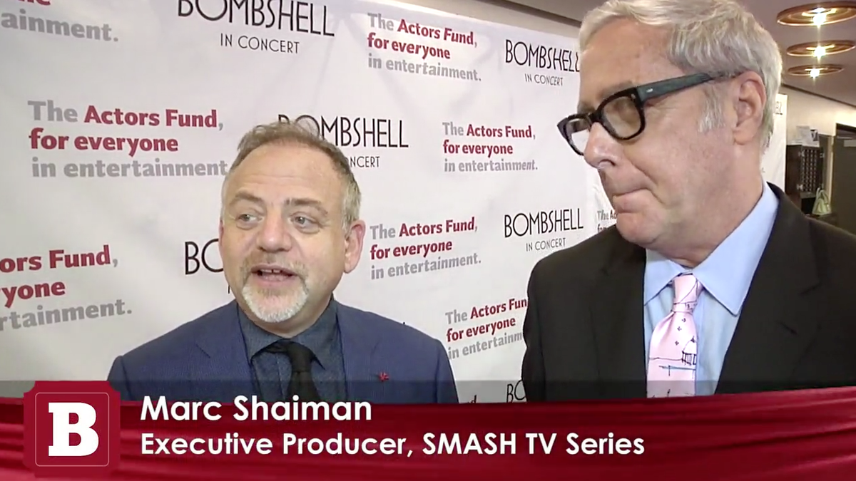 BroadwayTeeVee's tweet photo. #Video | Inside BOMBSHELL on #Broadway, Benefiting @TheActorsFund | Watch Here: http://t.co/8ou0KF7B2Y http://t.co/mYd6c46smW