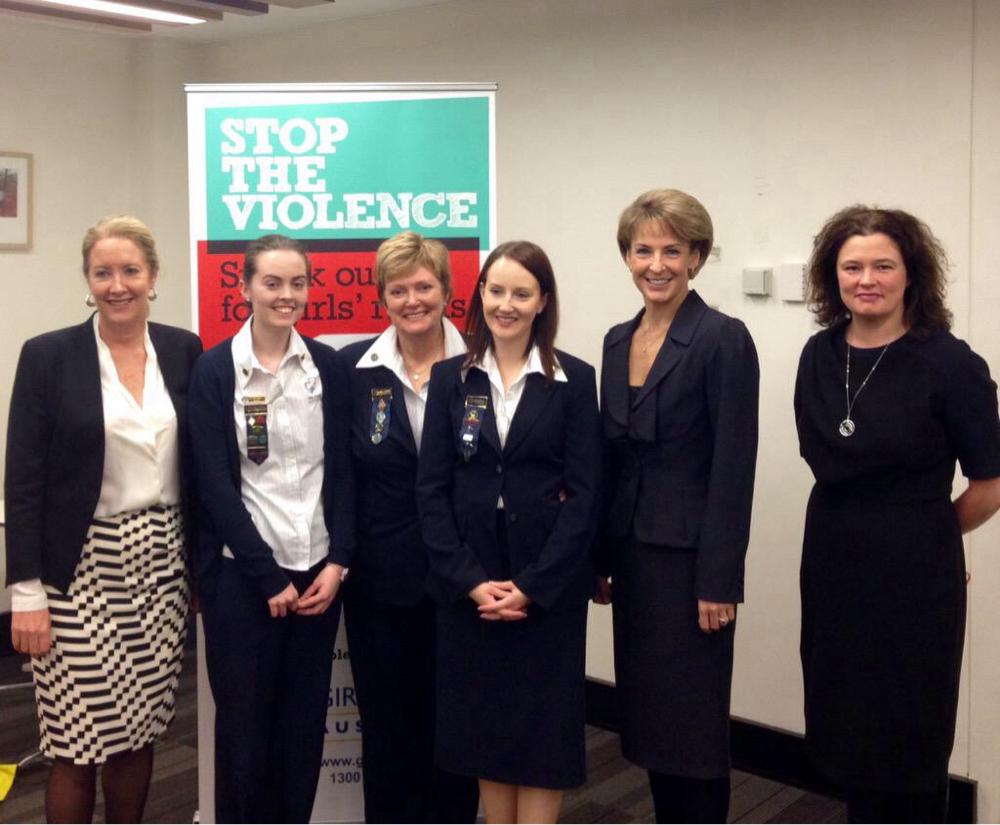 girlguidesaust's tweet photo. With thanks to @SenatorCash - empowering girls and women to take action http://t.co/70182senrs http://t.co/5gFujSWauG