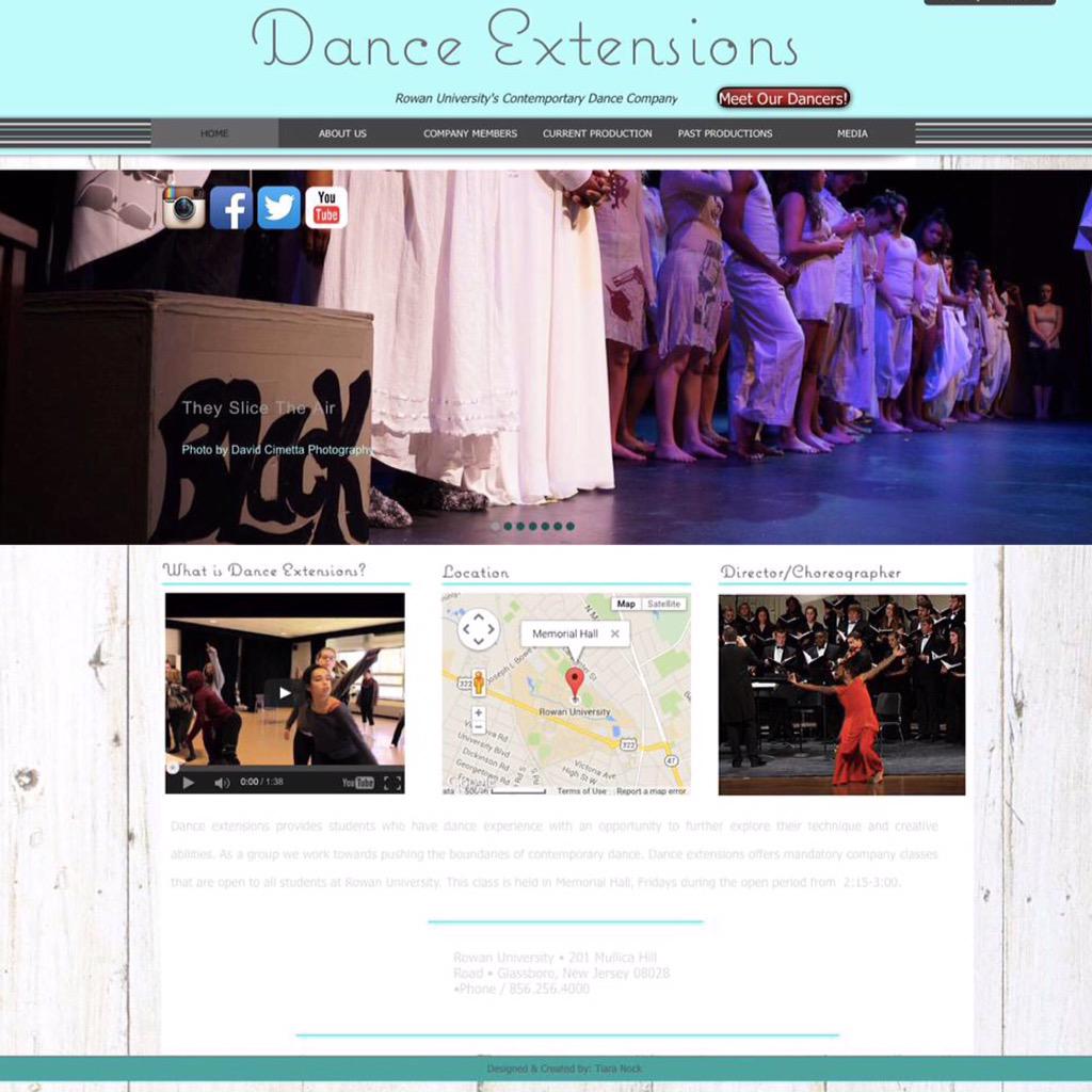 For our upcoming semester... New website 💃🏻 #tealisthenewblack #dance