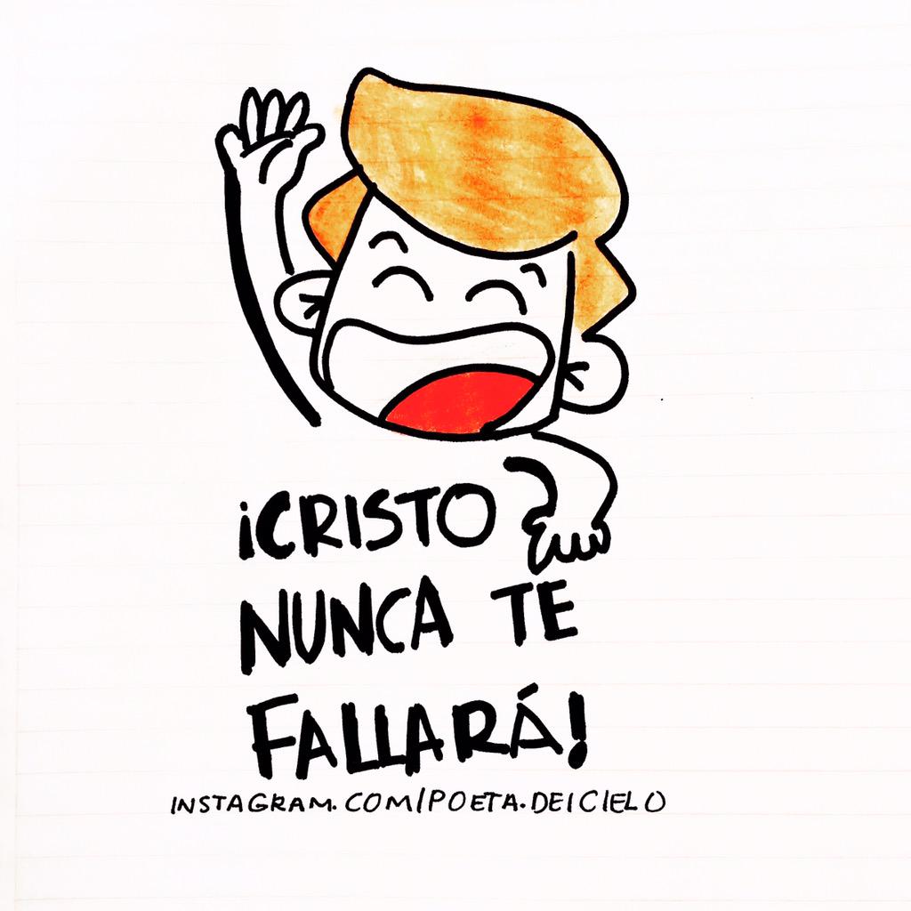 Poetadelciel0's tweet photo. Cristo no nos falla.
https://t.co/Wy1QTpzH2i http://t.co/hITM9PA0NV