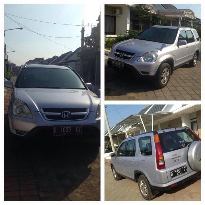 Ikut jualan ya
Jual honda crv 2003 matic
Plat d
Km 180rb
Silver
An sendiri
115 nego sampe jadi
Minat DM aja yah .
Tq.