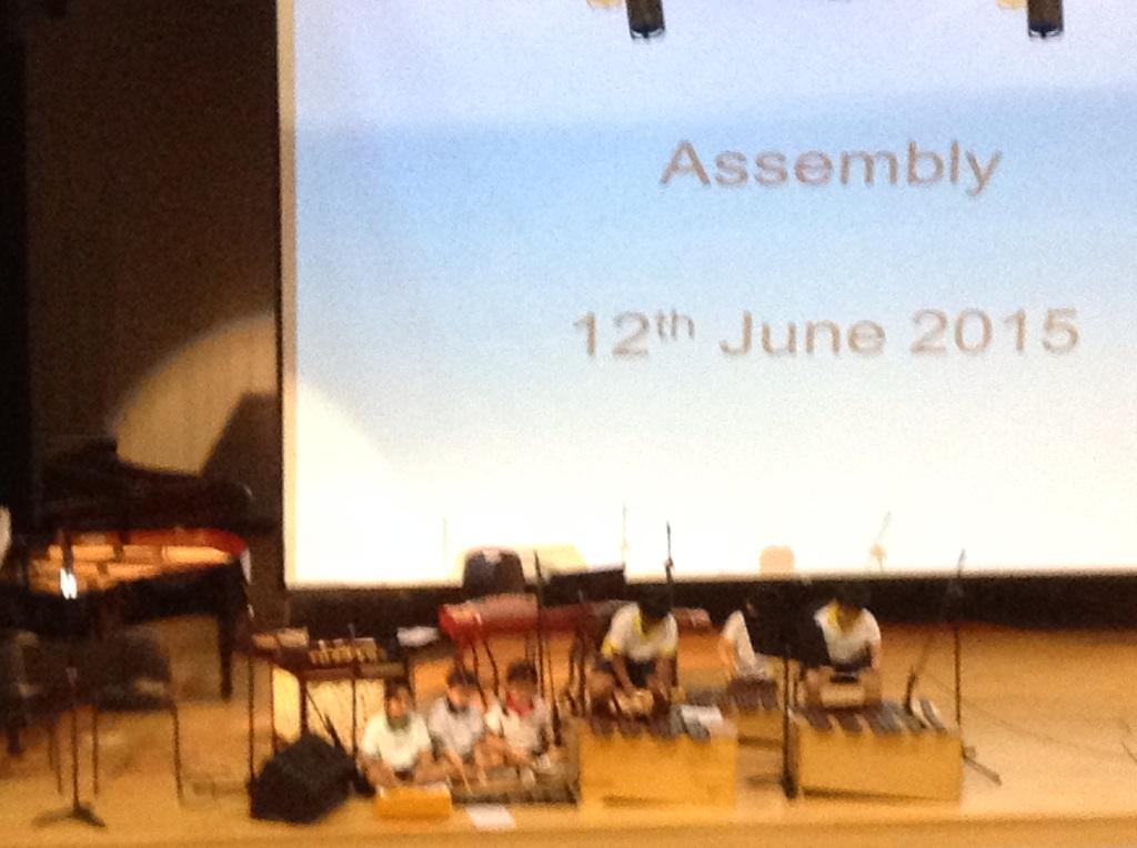 KJS_PYPX's tweet photo. The percussion band http://t.co/dW0k2U0861