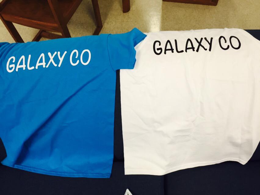 Galaxy_Lax's tweet image. First T-Shirts came in today!!!!
