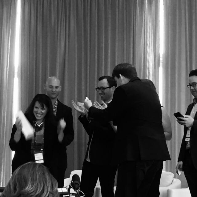 brad_bauer's tweet photo. #AppleWatch give away at #SIMP15 http://t.co/eIJCeyyVYo