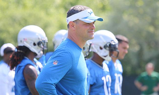 Lions's tweet photo. Here's why Joe Lombardi expects to see improvement from the #Lions' offense this season: http://t.co/dgRi2jEYKA. http://t.co/OkFwW9FqAs