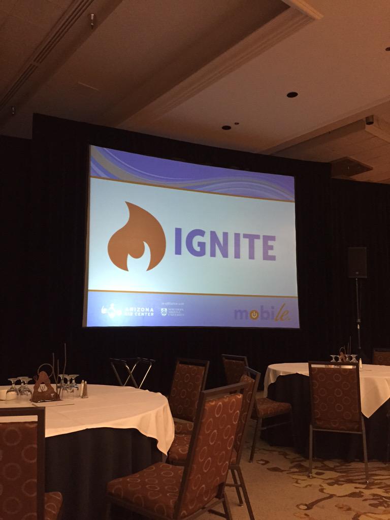 jlpfeifer1's tweet photo. A dozen 5-minute sessions back-to-back? Yes please! #ignite #mobile2015 http://t.co/dlUICios1z