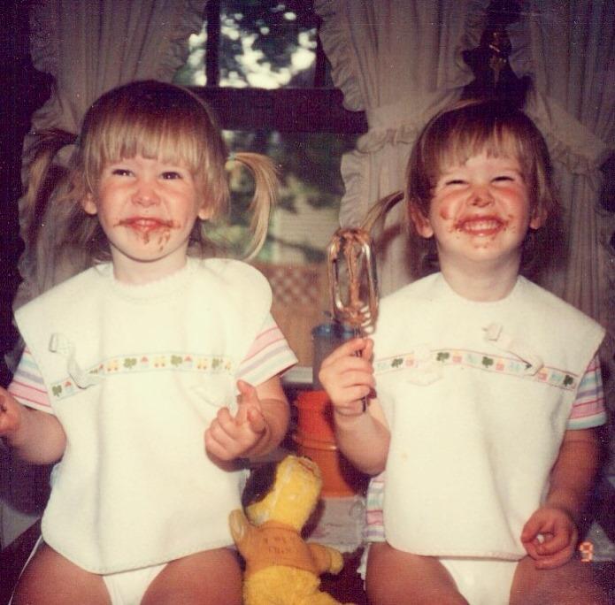 USWNT's tweet image. "We didn't do it." -- #TBT w/ @AlyssaNaeher &amp;amp; her biggest fan (twin sister Amanda). Watch: ussoc.cr/1KQK7BV