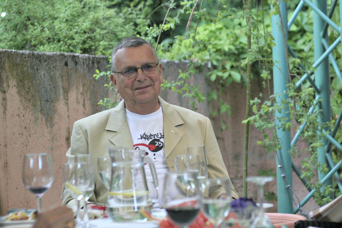 daugjam's tweet image. Happy birthday to Jonas Jučas - the founder of Kaunas Jazz festival!