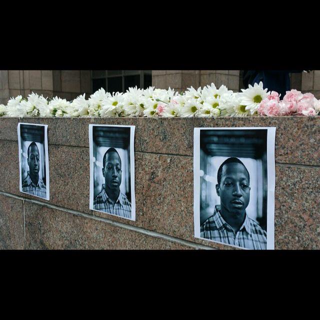 NYjusticeleague's tweet photo. We will remember &amp; continue to space your name #KaliefBrowder http://t.co/OedXe4mWUu