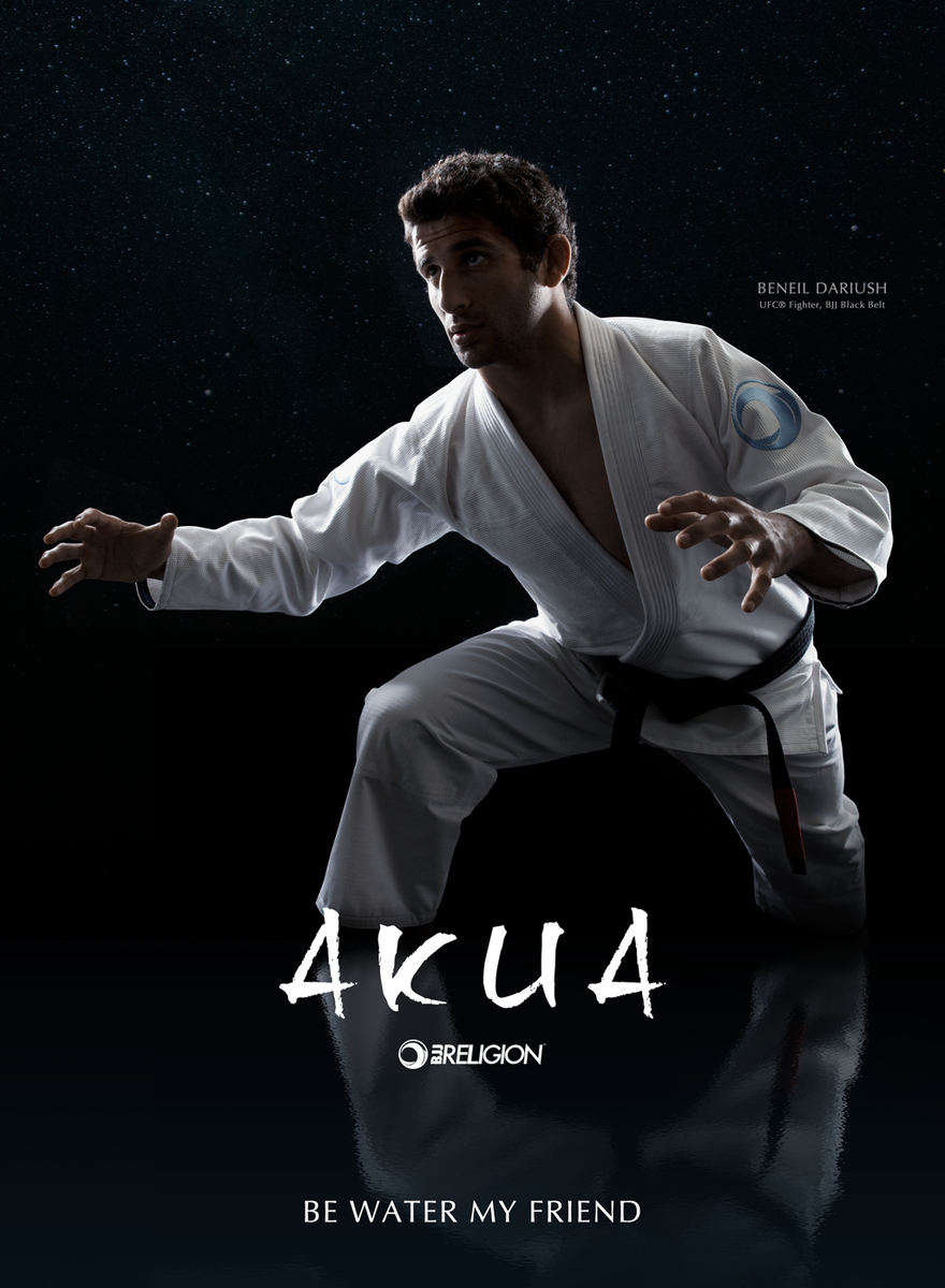 BJJSports's tweet photo. Our friend @beneildariush in the all new Akua gi from @BJJ_Religion. Get yours at BJJ Sports! http://t.co/yzJjbd0YSc http://t.co/Qm5s8YAWLC