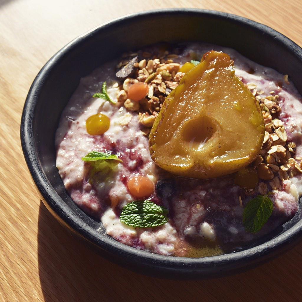 #Breakfast #meeting SORTED! Such a great excuse to try our vanilla #ricepudding... Events@barnacional.com.au