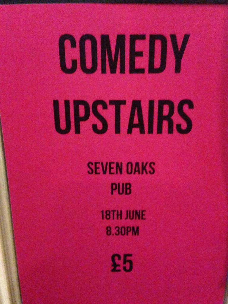 SevenOaksMcr's tweet photo. THURSDAY 18th JUNE.
First act: 2030.
5£ on the door. 
Five acts for 5£. http://t.co/q9pdhuGcZz