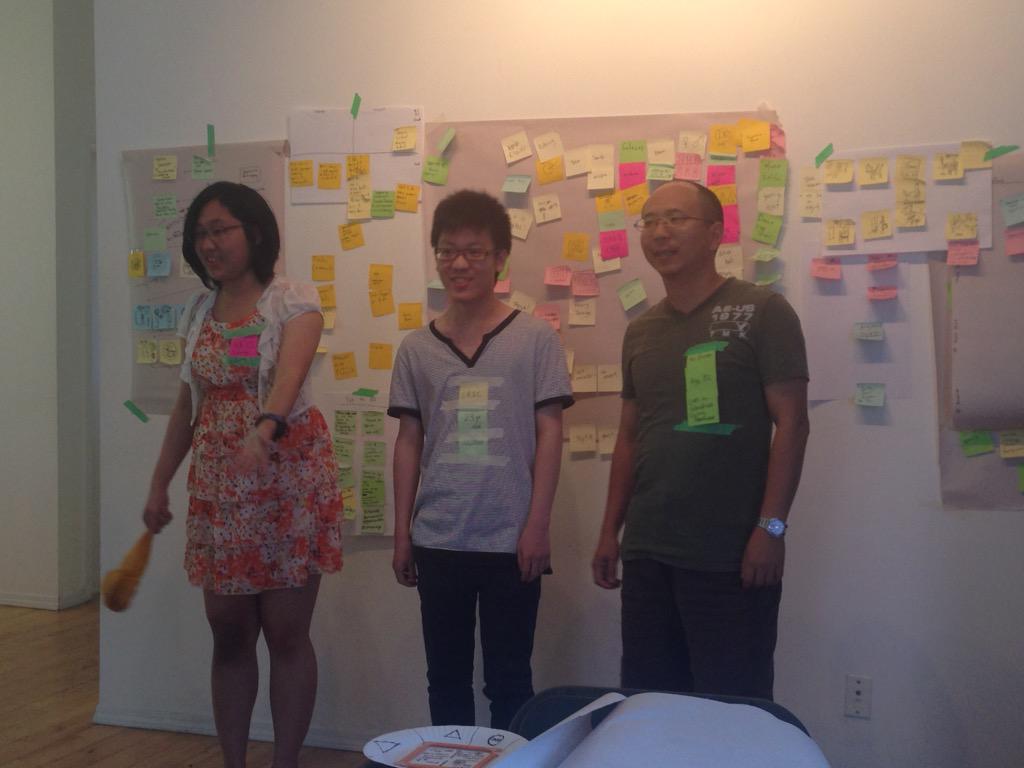 1st presentation &amp; service demo underway in #Vancouver #GGovJam #GGJamVan