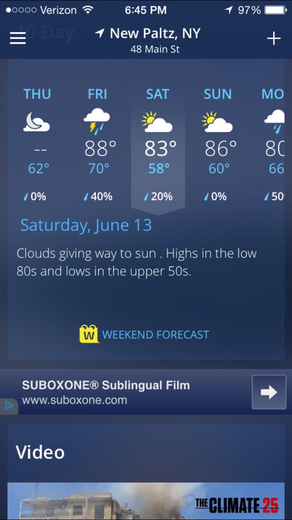 kimlast's tweet photo. Weather gods: please keep the forecast moving this way for our wedding! #kimbak cc @bkabak http://t.co/cXCaRYjWTS