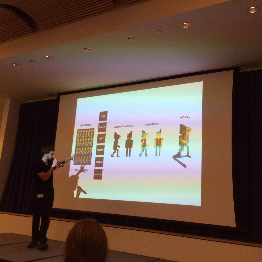 IgniteGotham's tweet photo. Using architectural frameworks for glitch art -@DMtta #IgniteGotham http://t.co/5toaekuGUe
