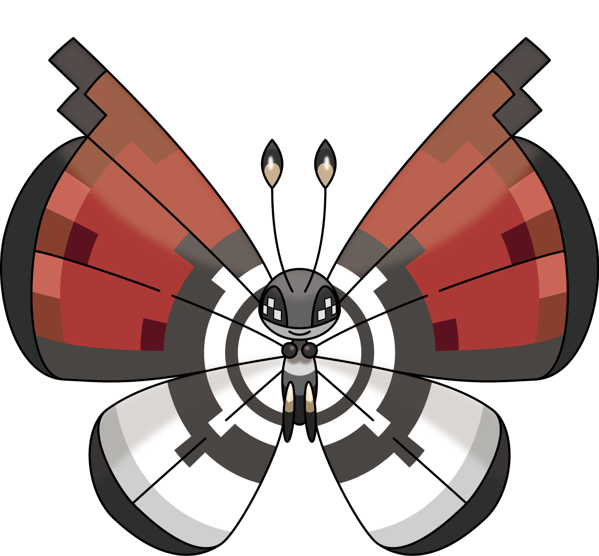 Yuki ビビヨンの塗り絵素材作りました きちんと表示されるか分かりませんが後半二枚は模様の補助線入りです W 良ければオリジナルビビヨンをデザインしてみてくださいヽ ノ Http T Co 7lburfwof0 Twitter