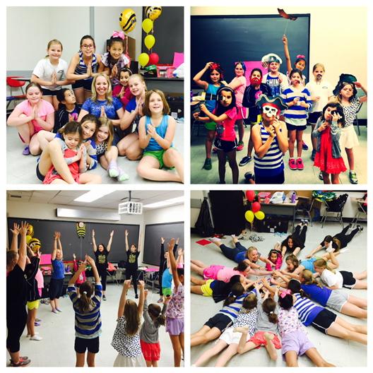 FourCC's tweet image. Yoga and a Pirate Photo Booth. Perfect Day Three at camp! We ❤️ Adventures On Stage! Thanks to YogiBeans.