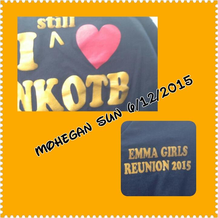 CallahanCindy's tweet photo. @MoheganSun 24-hours till @NKOTB @joeymcintyre @DonnieWahlberg @dannywood @jordanknight @JonathanRKnight #EmmaGirls http://t.co/edCfaw85uj