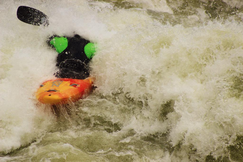 smallworldkayak's tweet photo. The headless kayaker at #NFC #smallworldsummer http://t.co/OkuSWHzMww