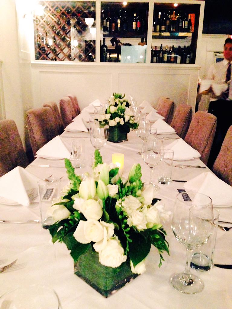 robertspaso's tweet photo. All Set for VIP party - bring on the bubbly http://t.co/llY5MZzy4T