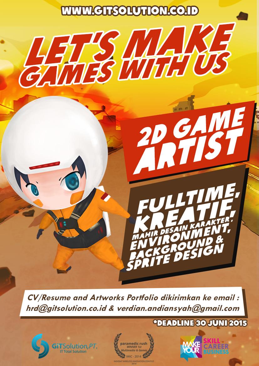 GIT_Solution's tweet photo. @kota_jogja #jogjalowker 2DGameArtist|L/P| Kreatif,CV/Resume/Portf|hrd@gitsolution.co.id/verdian.andiansyah@gmail.com http://t.co/SfkCVhSrJH