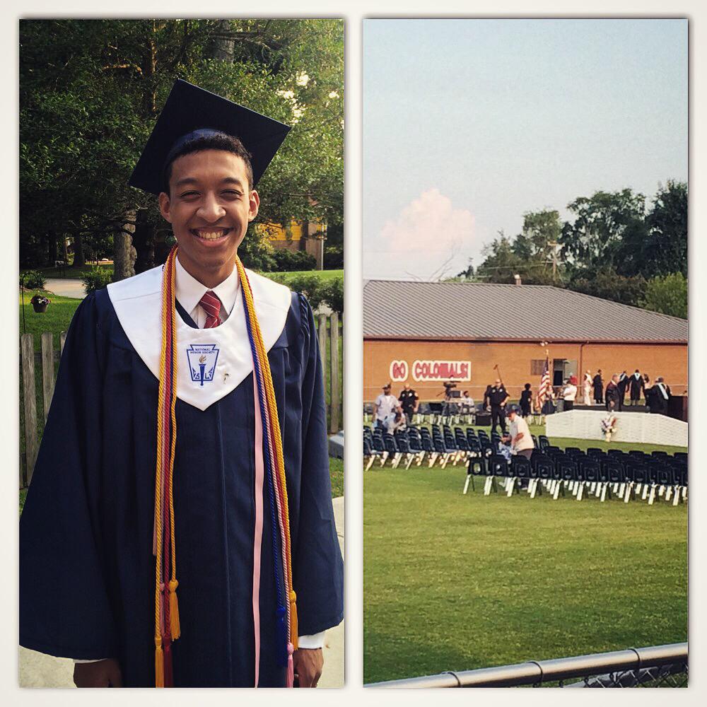 djstandout's tweet image. Proud of my lil bro @happyisaac20 graduating today. Straight A's! @LibertyU get ready!! #CHHS #HSGraduate
