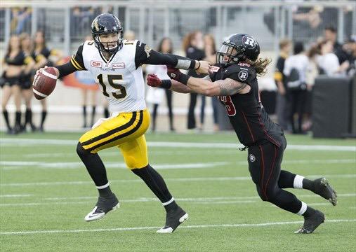 Bbroomcfl's tweet image. New Ticats QB Jeff Mathews knows all about inspiration #ticats #cfl m.thespec.com/sports-story/5…