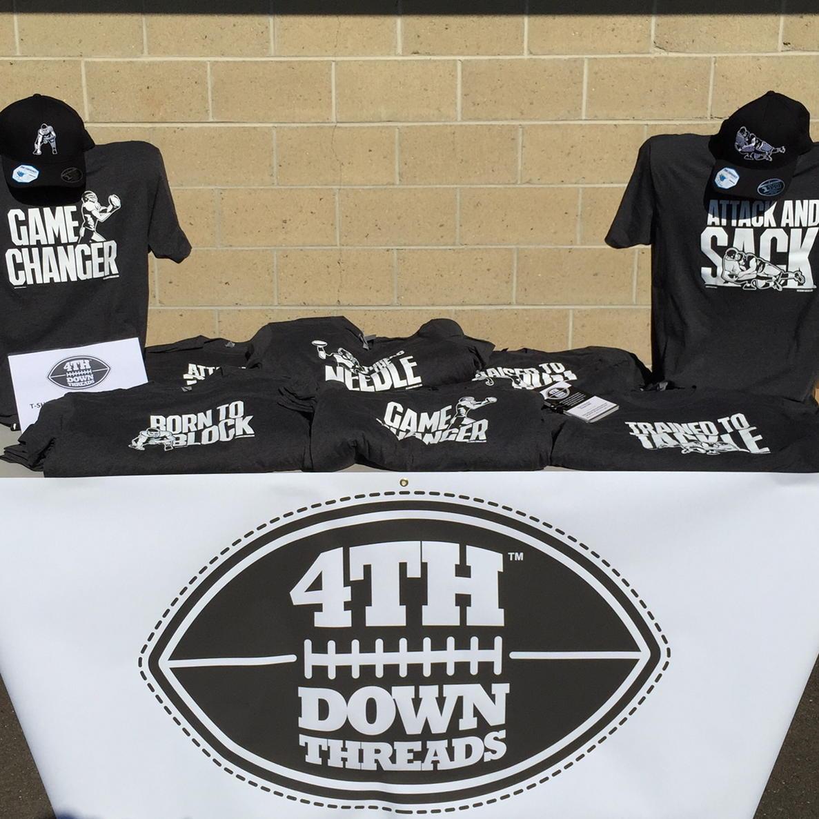 4thDownThreads's tweet photo. Come check us out @letemplayfb Select Camp this Sun 6/14 Bound Brook, NJ HS! #football #swag http://t.co/tK26A3KdNj