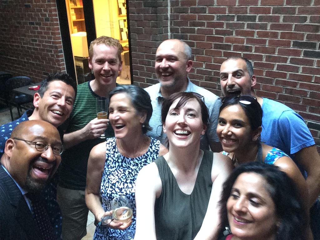 RachaelLoftus's tweet photo. You know you're doing something right when the Mayor of Philly decides to photobomb #UKinUS @michael_nutter http://t.co/ezs0RZyQep