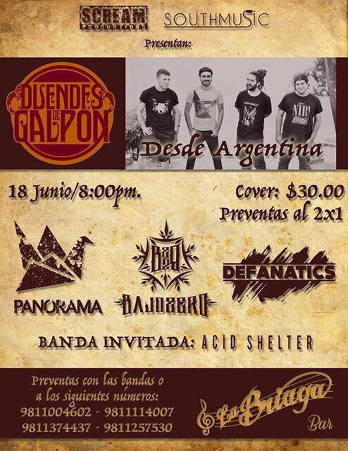 Defanaticsmx's tweet image. Bandidos no olviden acompañarnos este 18 junio