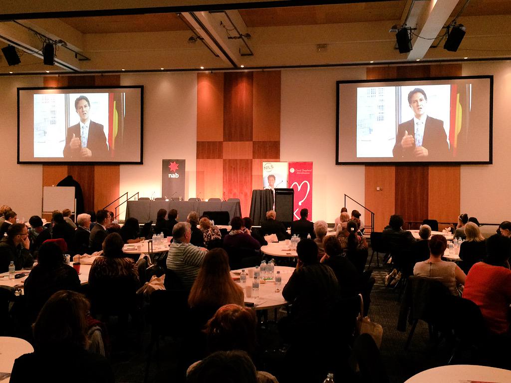 Andrew_Knight05's tweet photo. Great response to @VictorDominello's video @ #NILS15! Showed a real passion for inclusive finance. #GoodMoney http://t.co/ha3P8RbShF