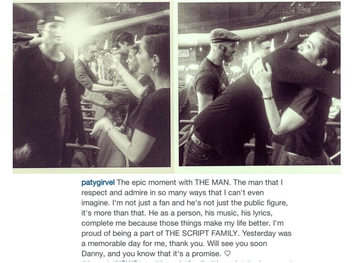 GirVeland's tweet photo. He experimentado muchos tipos de felicidad pero nunca nada como esto ♡ @TheScript_Danny @thescript #TheScriptMexico http://t.co/4Jf2VFvuQe