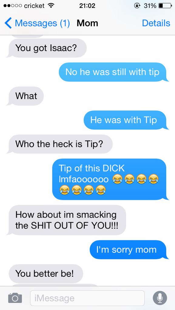 HIQLTY_'s tweet photo. I'm sorry mamma I had to do it to em 😂😂😂😂 #TipOfThisDick http://t.co/xp1hRr8fH5