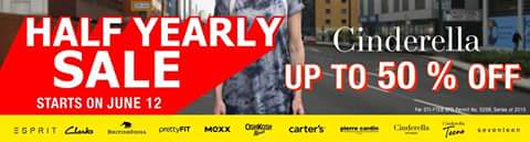 cinderella_ph's tweet photo. HALF YEARLY SALE starts today, June 12! Enjoy up to 50% off on your favorite brands. Have a great weekend shopping! http://t.co/qY6IUYcXcB
