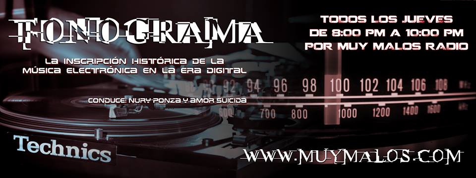 Conéctense AHORA!, amig@s! estamos en vivo en <a href="/FonogramaRadio/">Fonograma Radio Show</a> a través de <a href="/MuyMalos/">Muy Malos Radio</a> Radio. muymalos.com