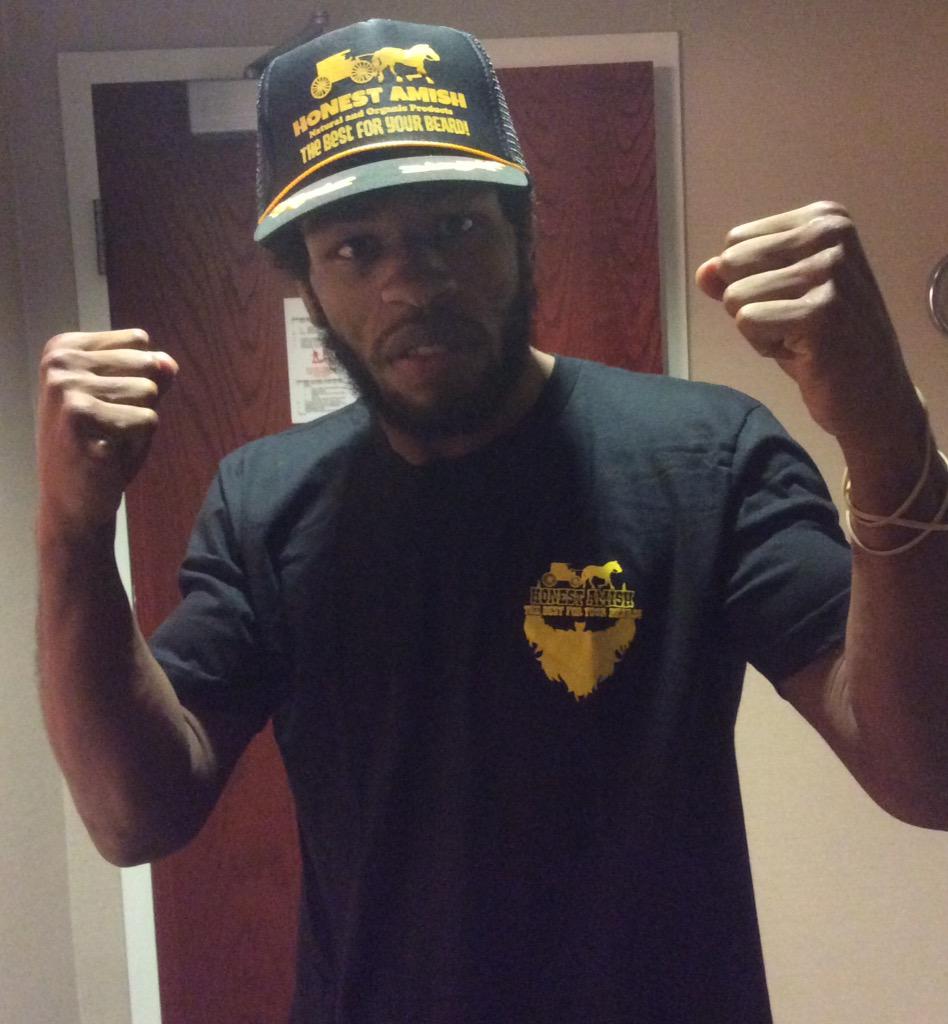 TheDomTSteele's tweet photo. @HonestAmish_com making weight @CESMMA , thanks for the support! http://t.co/KHXo5q322I