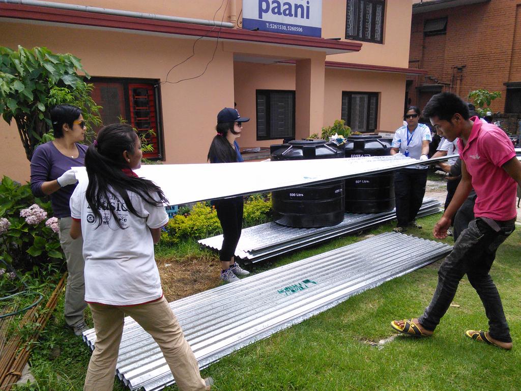 nepalrises's tweet photo. We are happy to collaborate with EarCare Nepal for building TLC'S in GangaJamuna Secondary School at Lele
#NepalRises http://t.co/EBkInmizX8