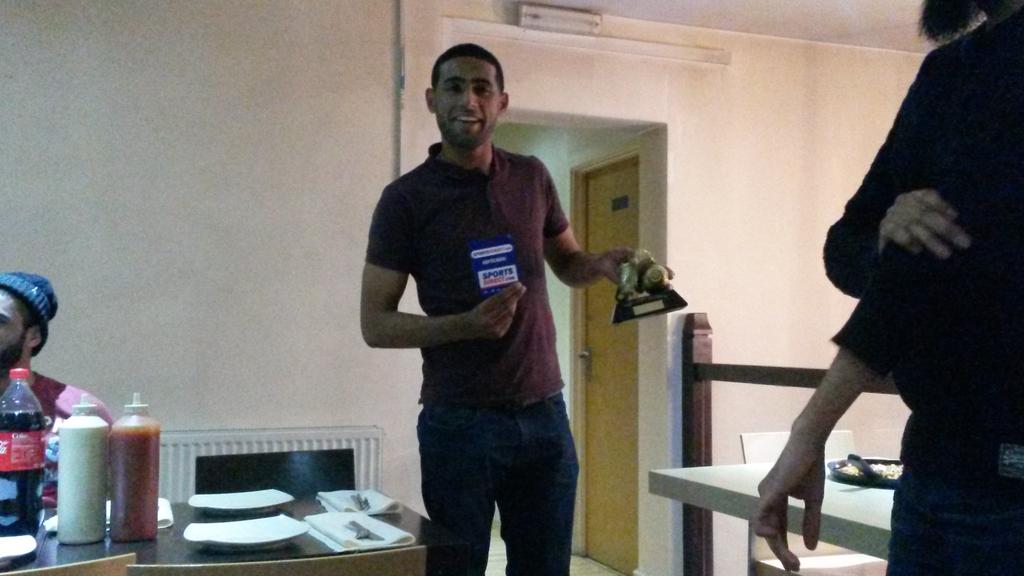 sharplesfc's tweet photo. BIG Congrats to Mohammed for winning player of season 2014/2015 http://t.co/yO17gu8mUS