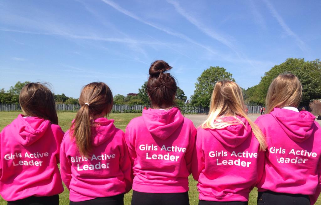 You may have spotted our Girls Active Leaders out and about today! Exciting times