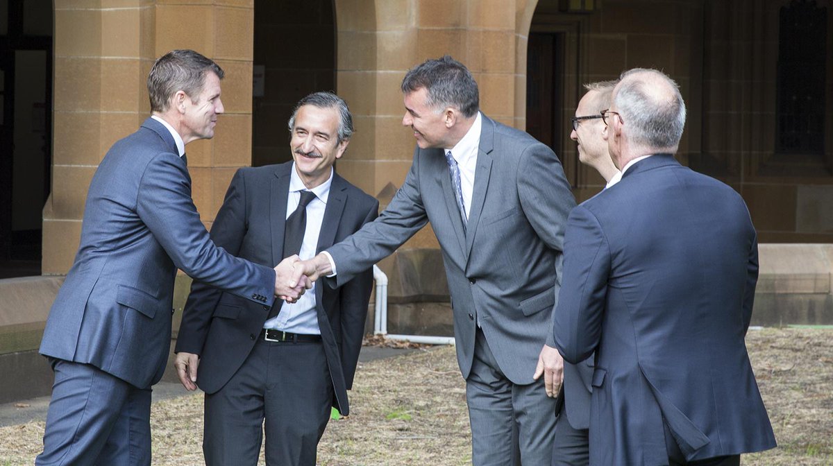 Amazing news today as Lambert family donates $33.7M for bold new research <a href="/Sydney_Uni/">University of Sydney</a> bit.ly/1L1dD7S #usyd