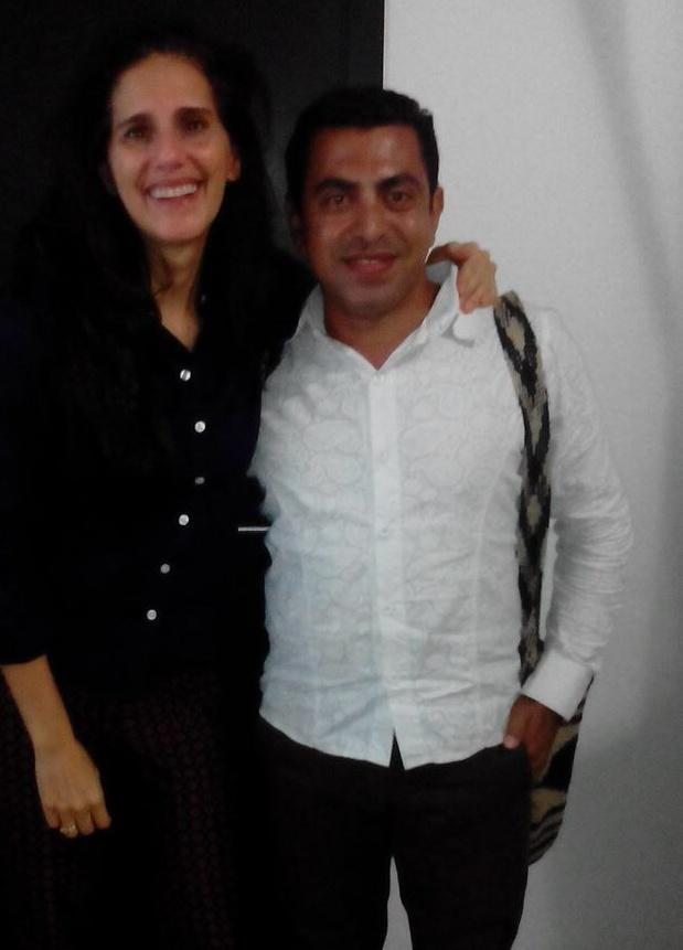 Con Beatríz Camacho.  Un sueño cumplido