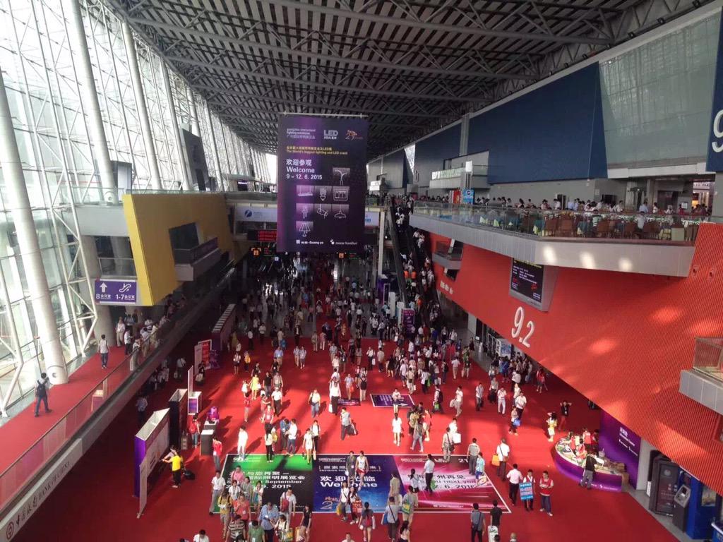 Today the Guangzhou International Lighting Exhibition is closing its doors. Are you happy with the results?