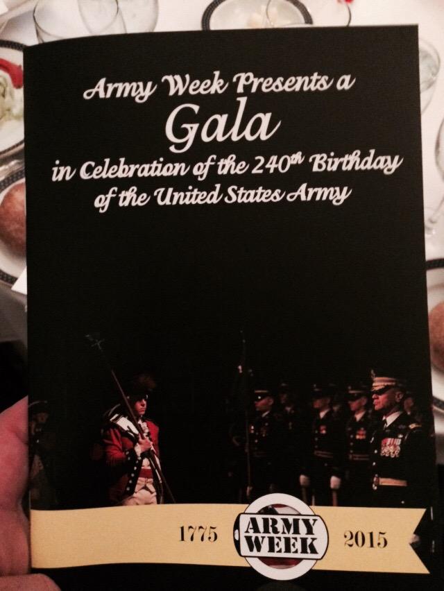 AllenLauraE's tweet image. Kudos to @ArmyWeekNYC, @ArmyWeekAssoc for an amazing birthday celebration!
