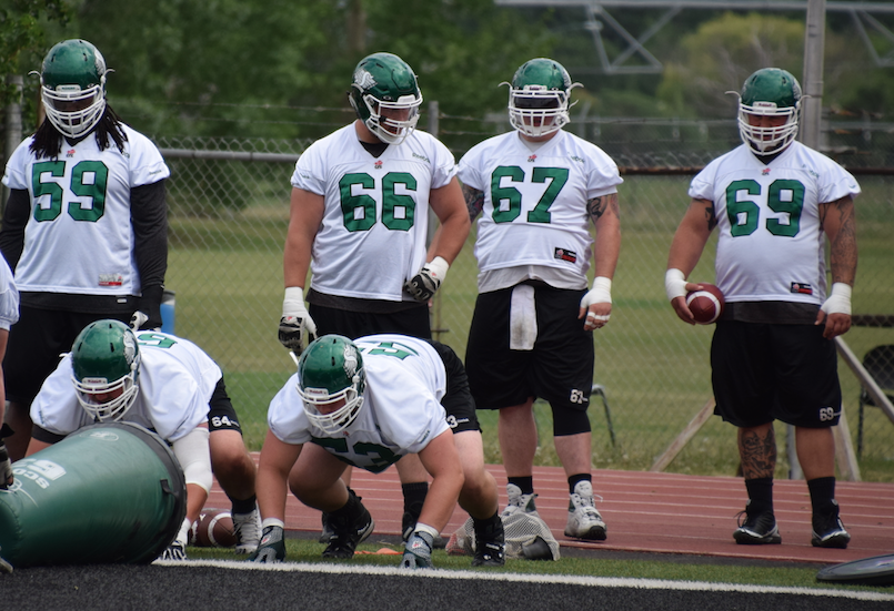 sskroughriders's tweet photo. It's almost over and the first real action of the season is on the horizon..  http://t.co/HMslMRregn #RidersTC15 http://t.co/0QVpHqArtL