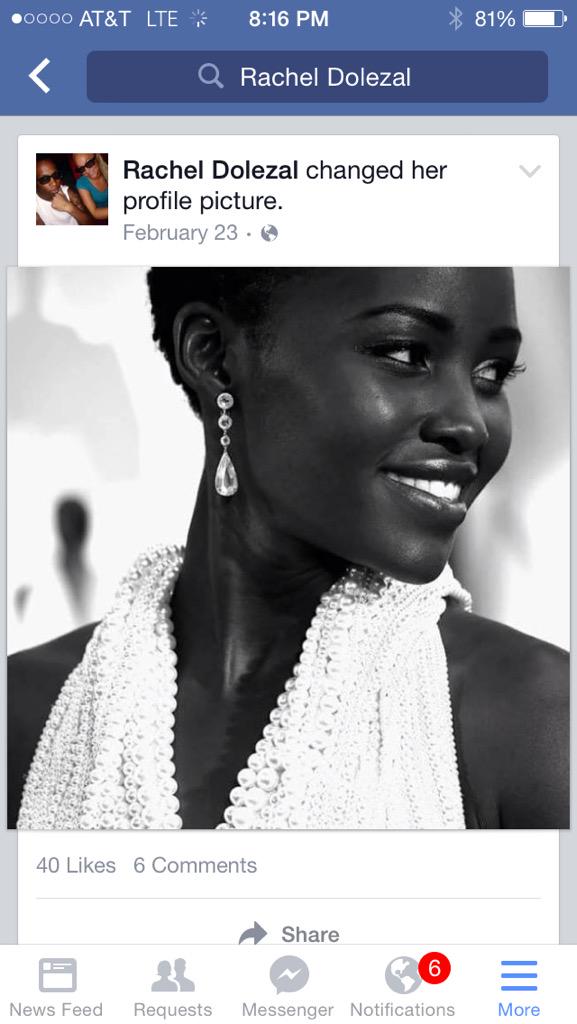 laloalcaraz's tweet image. #RachelDolezal changed her profile picture