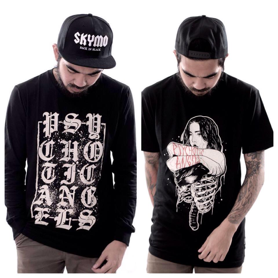 Psychotic Angels Tees by @SKYMOcloth
Long IDR 135K | Short IDR 130K 
Order : 081224664222