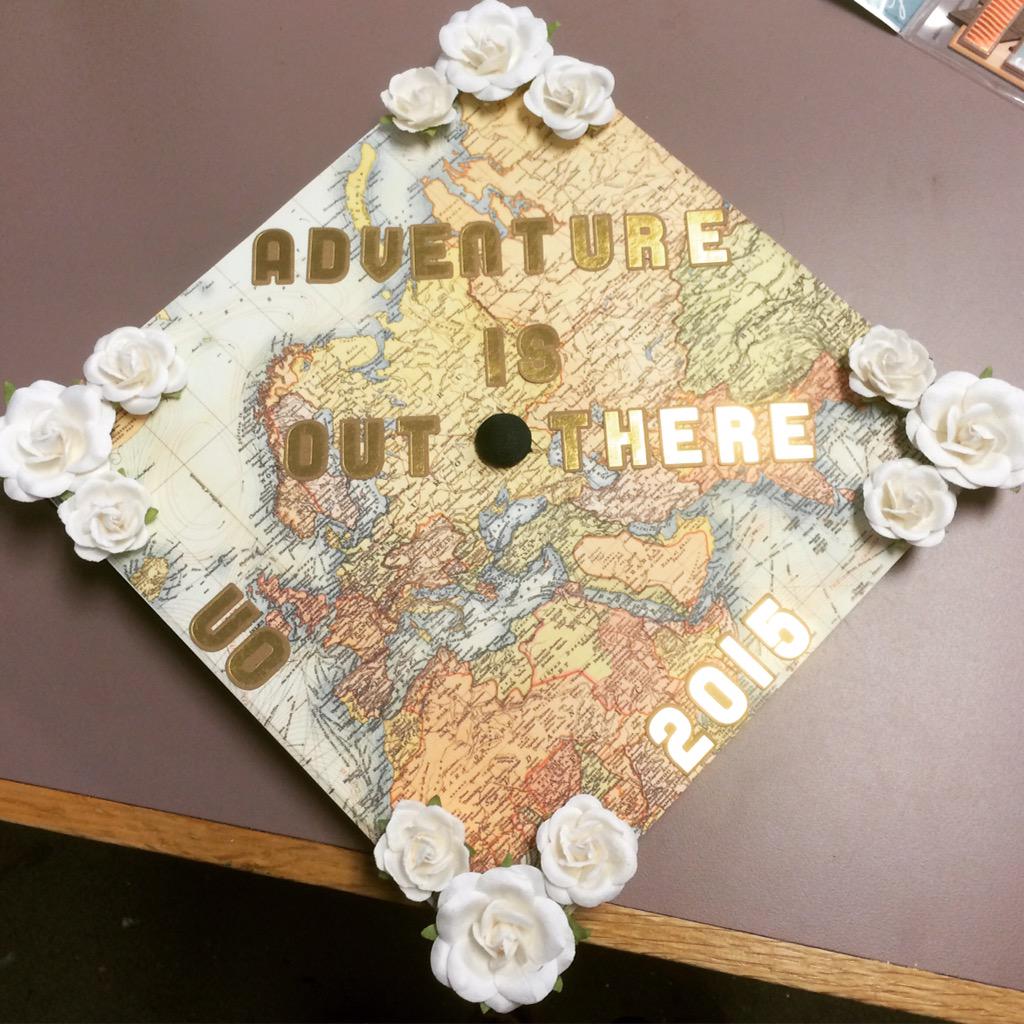 matikalevy's tweet photo. Ready to go! #uogradcap #howduckslive #graduation2015 #CallMeADuck #creativity #countdowntograduation #itsreal http://t.co/b31wF9g57x