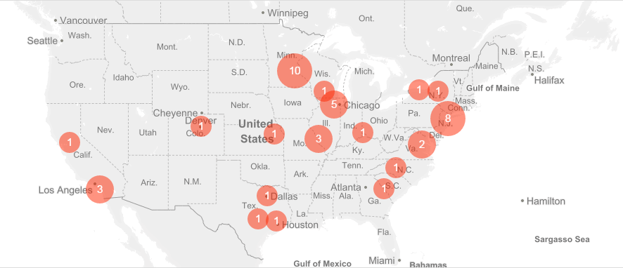 10 ISIS neighborhoods in Minnesota, 8 in New York