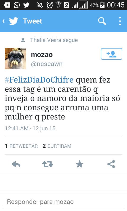 Psicopata1D's tweet photo. Se ta reclamando do tag e pq e chifrudo  #FelizDiaDoChifre http://t.co/yIIrQLz5ie