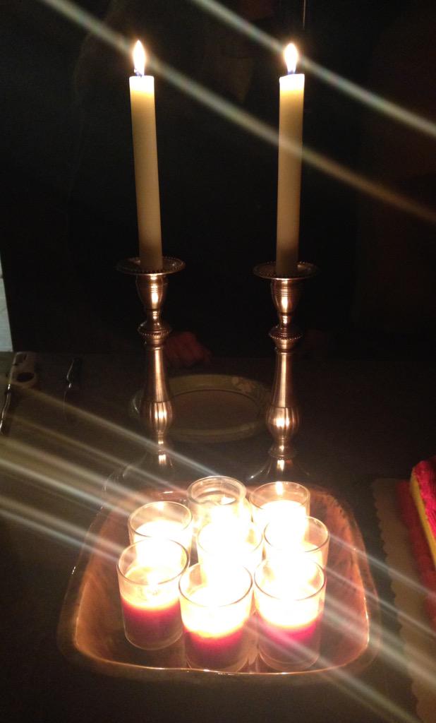camitango's tweet photo. Funny looking birthday candles, about a month and a half late. http://t.co/jB9Uacso0s